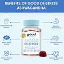 The Good Vitamin Co: Good De-Stress Ashwagandha - Berry Grape x 60 Soft Chews