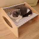 PETSWOL Wood Cat Hammock