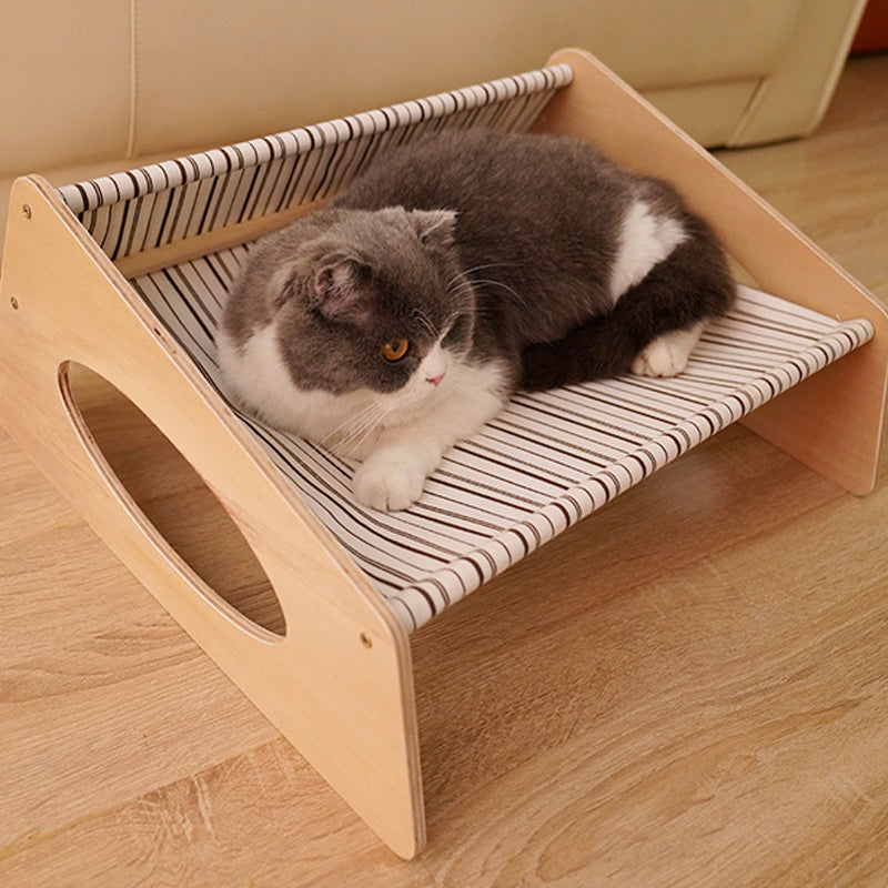 PETSWOL Wood Cat Hammock