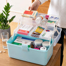 STORFEX Household Medicine Storage Box - Blue