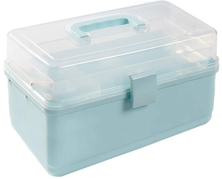 STORFEX Household Medicine Storage Box - Blue