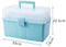 STORFEX Household Medicine Storage Box - Blue