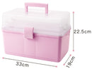 STORFEX Household Medicine Storage Box - Pink