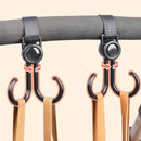 STORFEX Multipurpose Stroller Hooks - 2 Pack