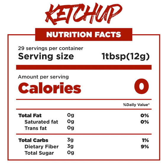 Mrs Taste: Zero Calorie Sauce - Ketchup (350g)