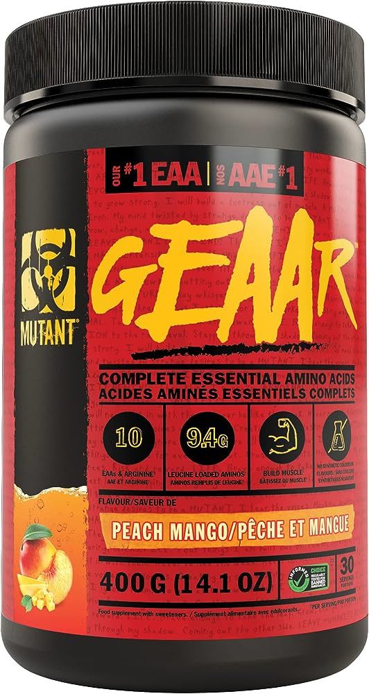 Mutant: GEAAR - Peach Mango (400g)