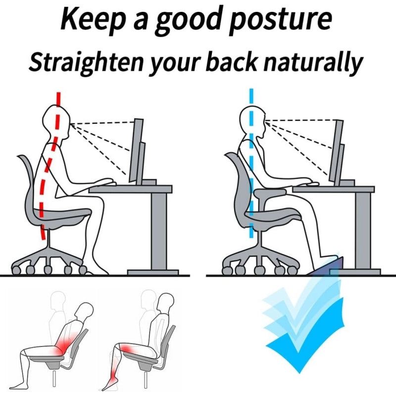 COMFEYA Foot Rest with Roller Massager