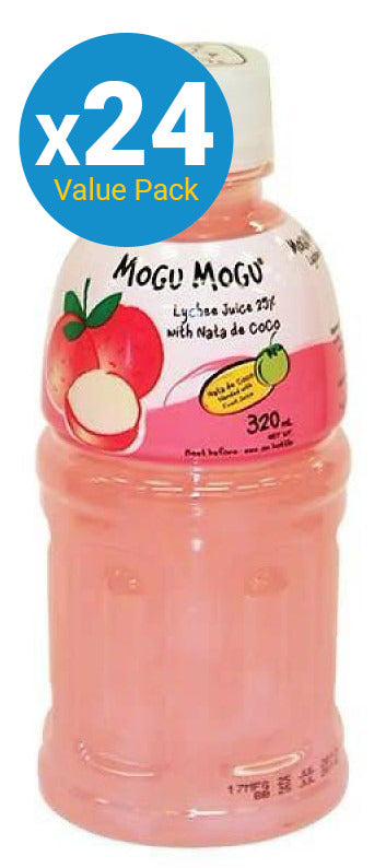 Mogu Mogu (Lychee) Drink - 320ml (24 Pack)