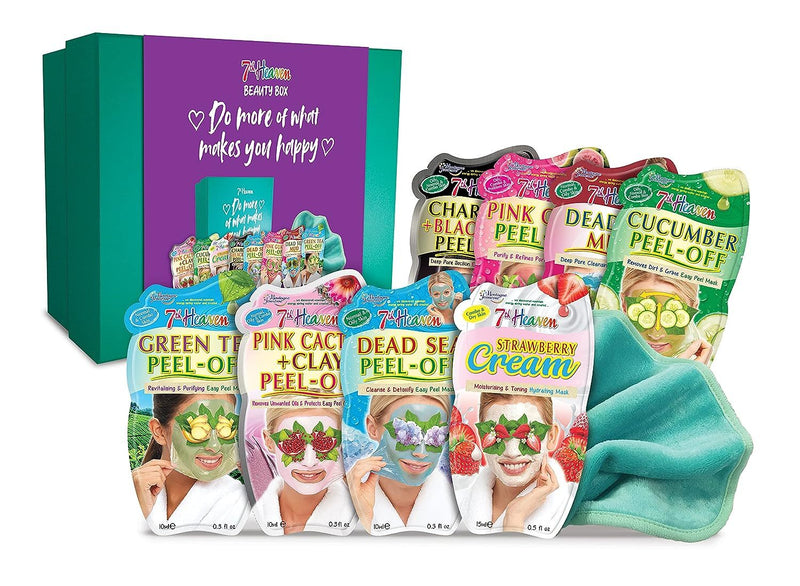 7th Heaven: Beauty Box of Treats Face Mask Gift Set (359g)