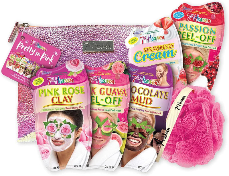 7th Heaven: Pretty in Pink Mask Gift Set (211g)