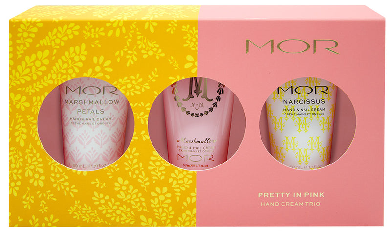 MOR: Pretty in Pink Hand Cream Trio (3 x 50ml)