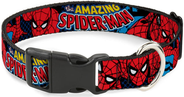 Marvel: Amazing Spider-Man Dog Clip Collar - Small (2.5cm)