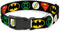 DC Comics: Justice League Logos Dog Clip Collar - Medium (2.5cm)