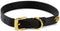 Disney: Gold Logo Vegan Leather Dog Collar - Small (1.2cm Wide)