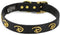 Disney: Gold Logo Vegan Leather Dog Collar - X-Large (2.9cm Wide)