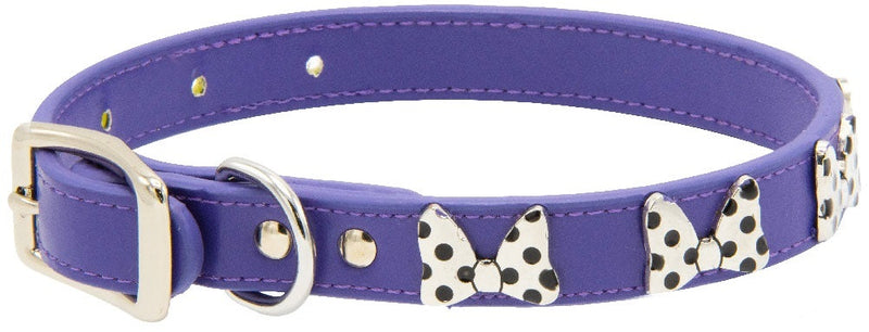 Disney: Minnie Mouse Bow Vegan Leather Dog Collar - XX-Large (3.4cm Wide)