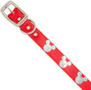 Disney: Mickey Mouse Icon Vegan Leather Dog Collar - XX-Large (3.4cm Wide)