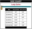 Disney: Lady & the Tramp Heart Charm Vegan Leather Dog Collar - X-Small (0.97cm Wide)