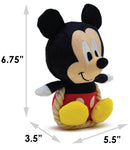 Disney: Squeaker Plush with Rope Dog Toy - Mickey Mouse