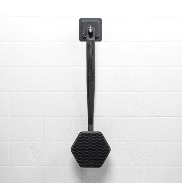 Tooletries: Back Scrubber & Hook - Charcoal