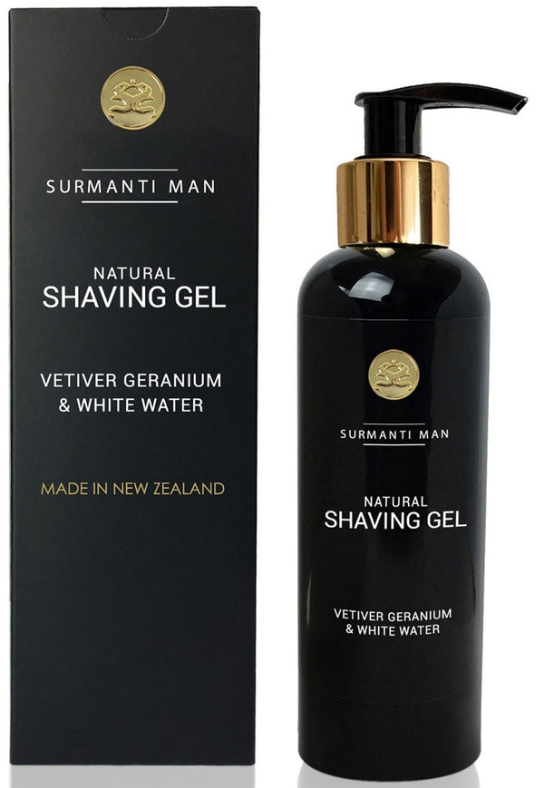 Surmanti Man: Natural Shaving Gel (200ml)