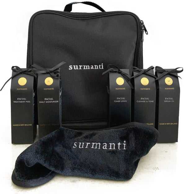 Surmanti: Clarifying Facial Essentials Set (5 Piece Gift Set)