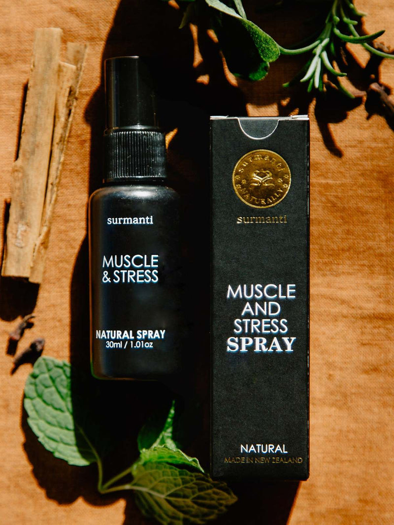 Surmanti: Muscle & Stress Travel Spray (30ml)