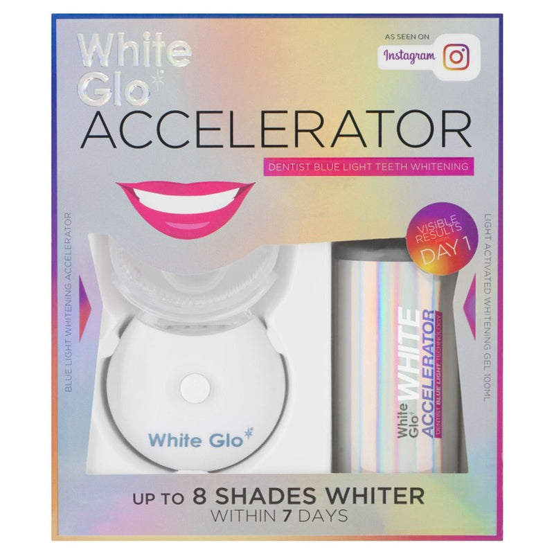 White Glo: Accelerator Blue Light Teeth Whitening System