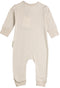 Woolbabe: Pyjama Suit - Dune (3-6 months) in Cream