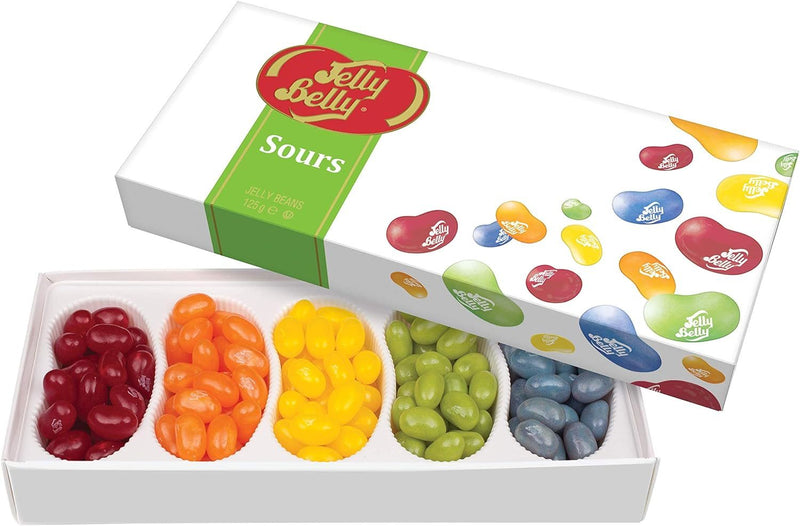 Jelly Belly 5 Assorted Sours Gift Box 125g