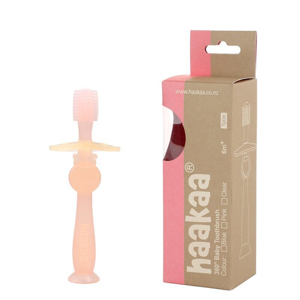 Haakaa: 360 Baby Toothbrush - Pink