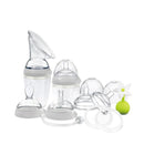 Haakaa: Generation 3 Silicone Breast Pump and Bottle Premium Pack - Grey