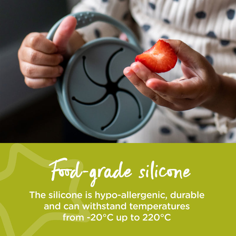 Tommee Tippee: Silicone Collapsible Snack Pot - Green