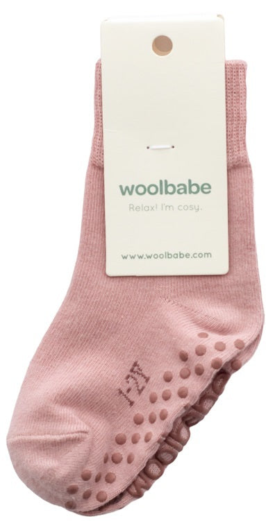 Woolbabe: Merino & Organic Cotton Sleepy Socks - Dusk (1-2 Years)