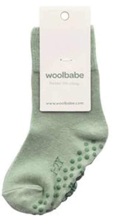 Woolbabe: Merino & Organic Cotton Sleepy Socks - Meadow (2-4 Years)