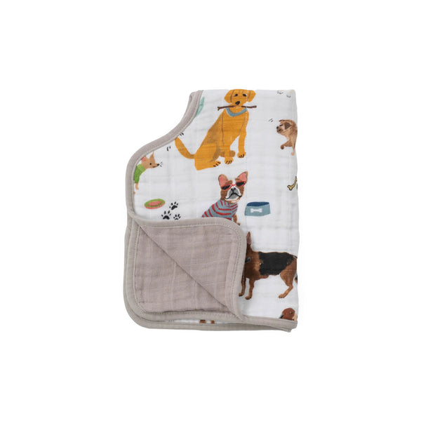 Little Unicorn: Muslin Burp Cloth - Woof