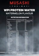 Musashi Protein Water - Watermelon (900g)