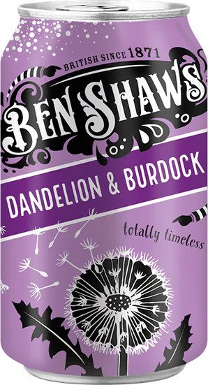 Ben Shaws: Dandelion & Burdock Drink 330ml (24 Pack)