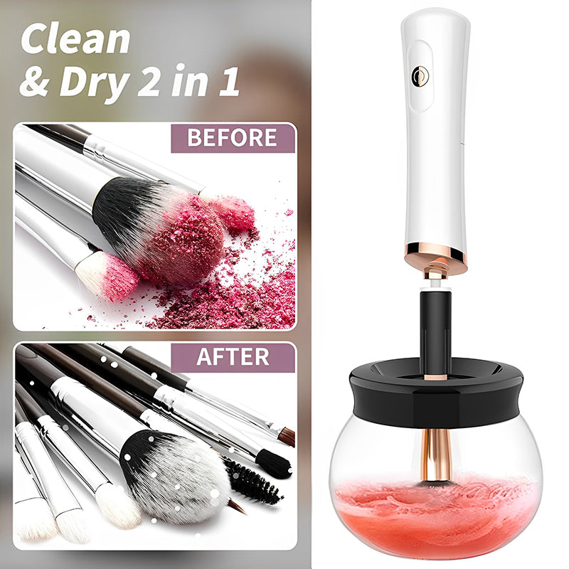 Electric Makeup Brush Cleaning Tool - White
