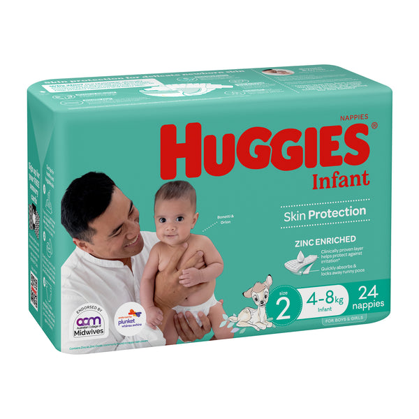 Huggies Infant Convenience Nappies - Size 2