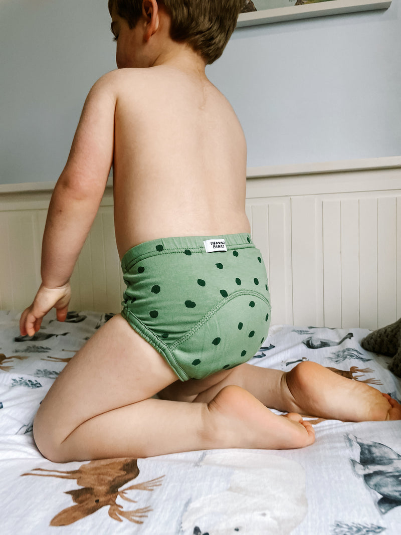 Snazzi Pants: Day Trainers - Sprouty Spots (2-3 Years)