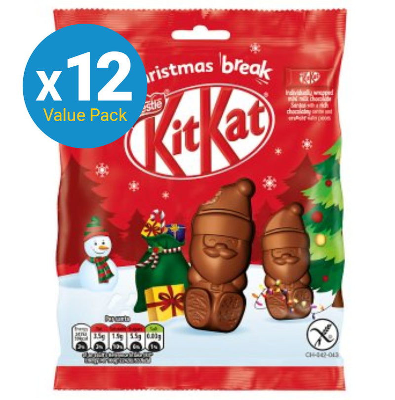 Kit Kat: Santa Christmas Sharing Bag - 55g (12 Pack)