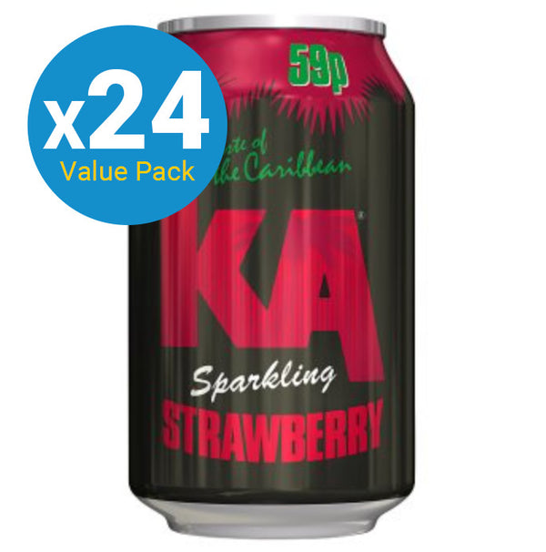 KA: Sparkling Strawberry - 330ml (24 Pack)