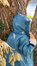 Brolly Sheets: Raincoat - Denim (Size 2) in Blue