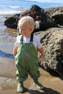 Brolly Sheets: Waterproof Overalls - Sage (Size 4) in Green