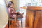 Brolly Sheets: Chair Pad - Dark Brown (Small)