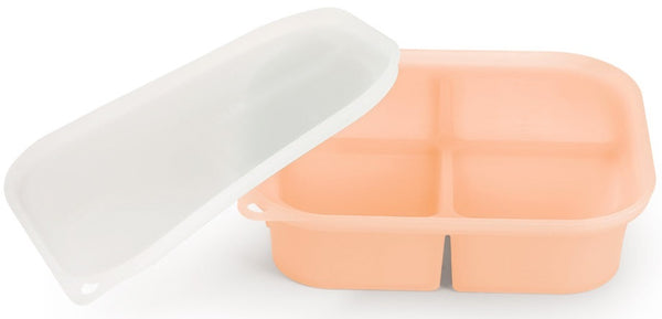 Haakaa: Easy-Freeze Tray - Blush (4 Compartments)