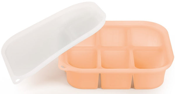 Haakaa: Easy-Freeze Tray - Blush (6 Compartments)