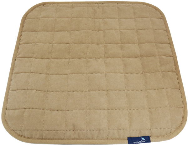 Brolly Sheets: Pet Chair Pad / Place Mat - Beige (Small)