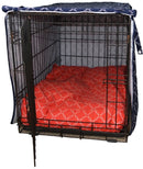 Brolly Sheets: Billy Bed Crate Cover - Navy Circle (Large)